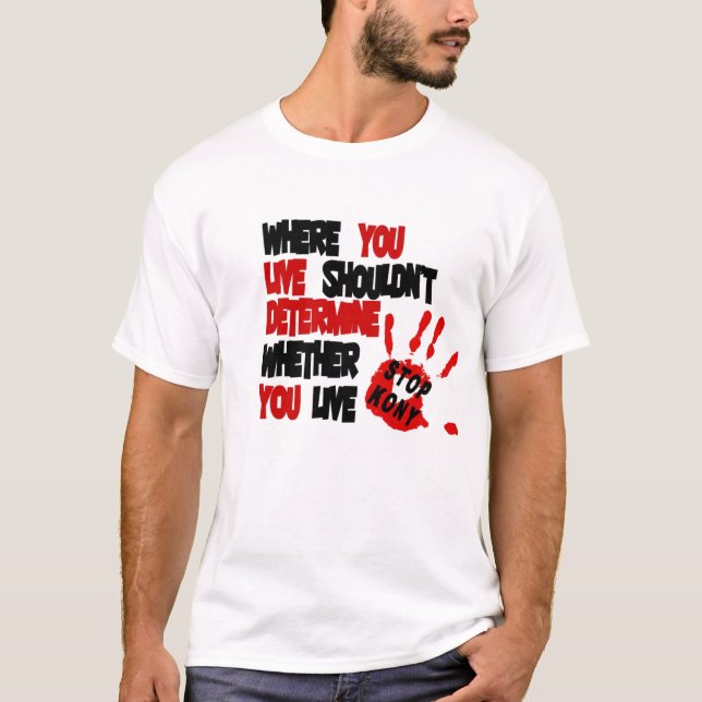 STOP KONY 2012 T-Shirt (Front)