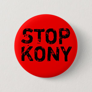 Stop Kony 6 Cm Round Badge