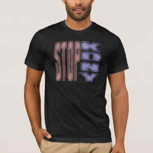 STOP KONY - Kids Crayon Coloured Design T-Shirt