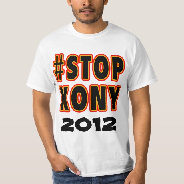 STOP KONY!  #STOPKONY Uganda Tshirt (Front)