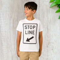 Stop Line Road Sign