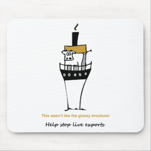 Stop Live Exports Mouse Mat