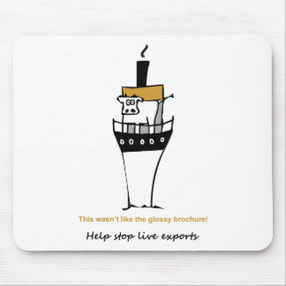 Stop Live Exports Mouse Mat
