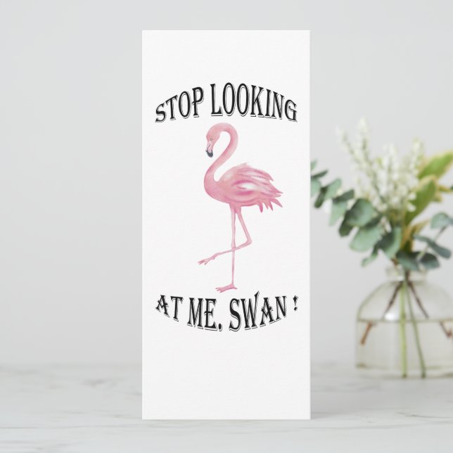 Stop Looking at me Swan Announcement (Standing Front)