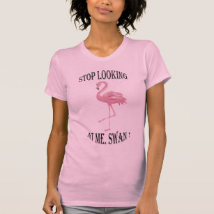 Stop Looking at me Swan T-Shirt
