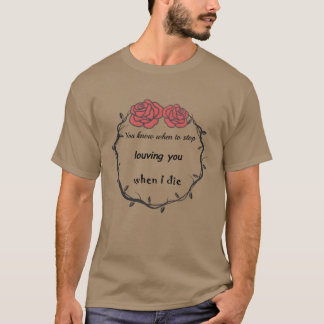 stop loving cool Clothing for love family T-Shirt