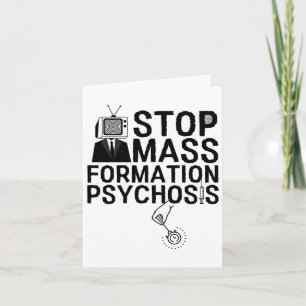 Stop M Formation Psychosis Anti Vax Psychology Card