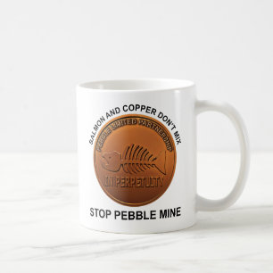 Stop Pebble Mine - Pebble Mine Penny Coffee Mug