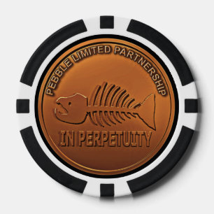 Stop Pebble Mine - Pebble Mine Penny Poker Chips