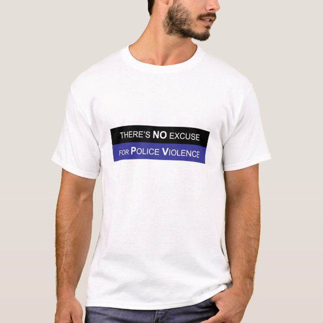 Stop Police Brutality T-Shirt (Front)
