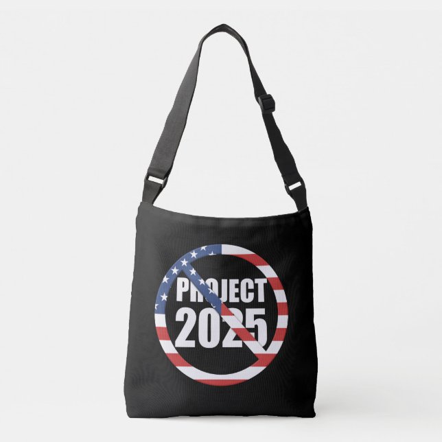 Stop Project 2025 Crossbody Bag (Front)