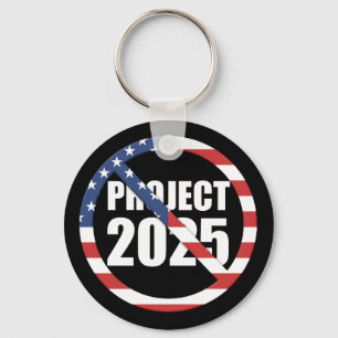 Stop Project 2025 Key Ring