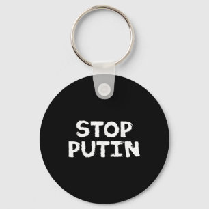Stop Putin Anti War Protest Key Ring