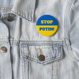 Stop Putin! Button