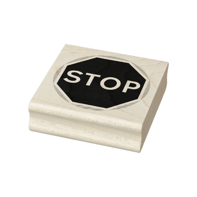 Stop Rubber Stamp (Stamp)