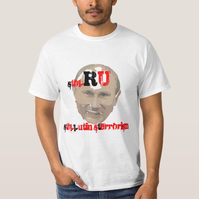 Stop Russian invasion of Ukraine T-Shirt (Front)