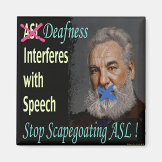 Stop Scapecoating ASL ! Magnet
