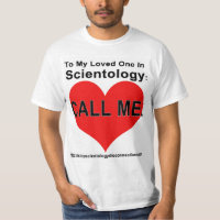 stop Scientology Disconnection T-Shirt