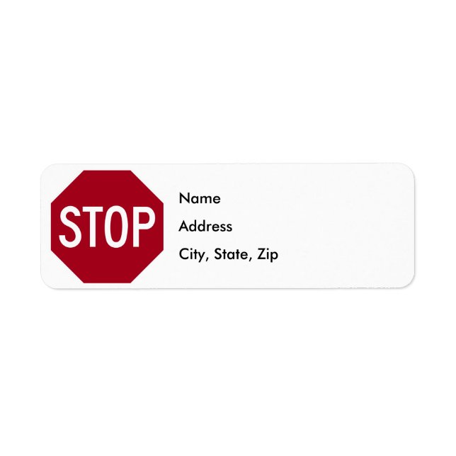 Stop Sign (Front)
