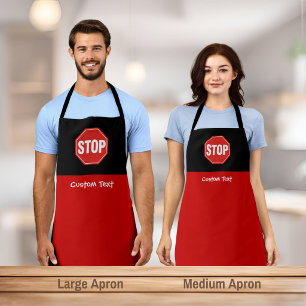 STOP Sign Apron
