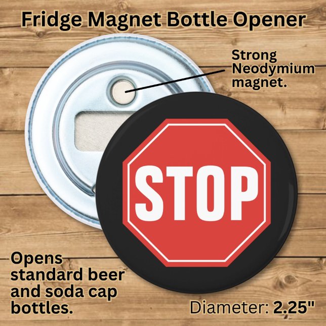 STOP Sign Bottle Opener (Creator Uploaded)