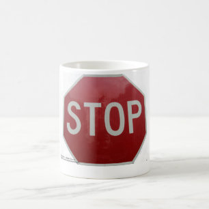 Stop Sign Coffee Mug