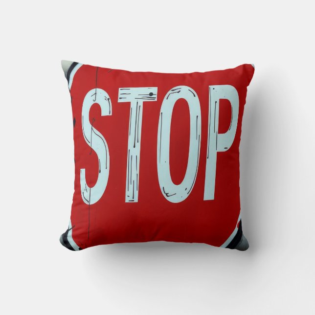 Stop sign  cushion (Front)