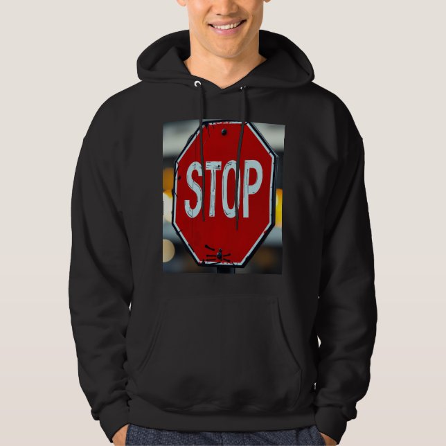 Stop sign hoodie (Front)