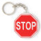 Stop Sign keychain