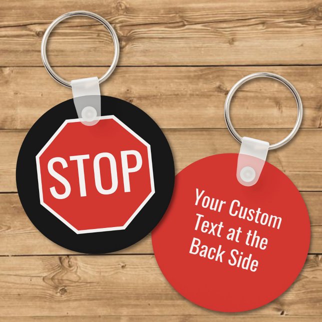STOP Sign Keychain (Creator Uploaded)
