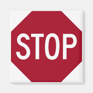 Stop Sign Magnet