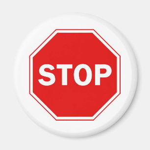 Stop Sign Magnet
