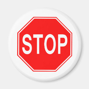 STOP Sign - Magnet