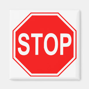 Stop Sign magnet
