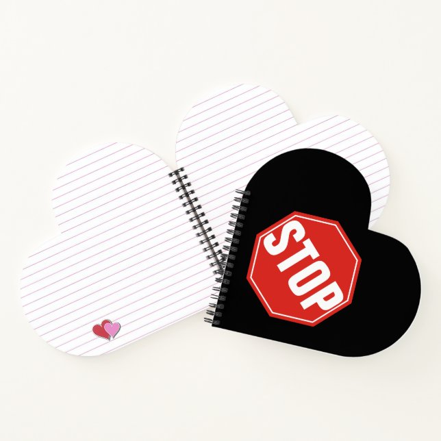 STOP Sign Notebook (Inside)