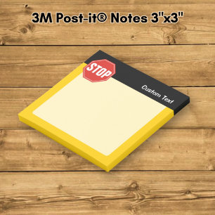 STOP Sign Post-it Notes