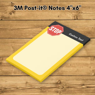 STOP Sign Post-it Notes