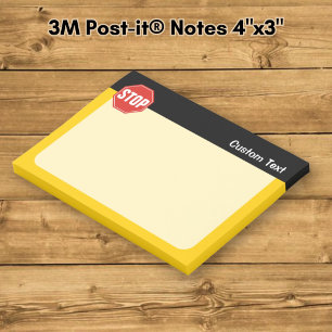 STOP Sign Post-it Notes