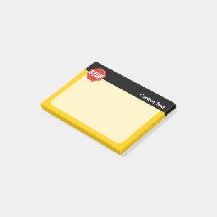 STOP Sign Post-it Notes