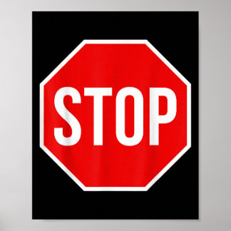 Stop Sign Shirt Adult Men Women Kids Stop Sign Cos