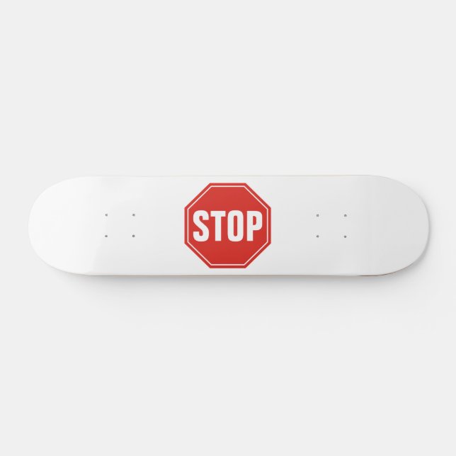 STOP Sign Skateboard (Horz)