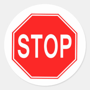 Stop Sign - sticker