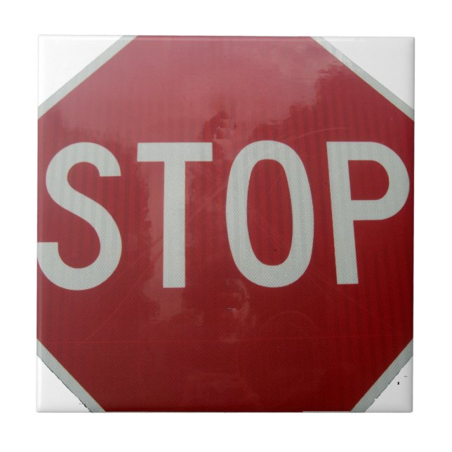 Stop Sign Tile (Front)