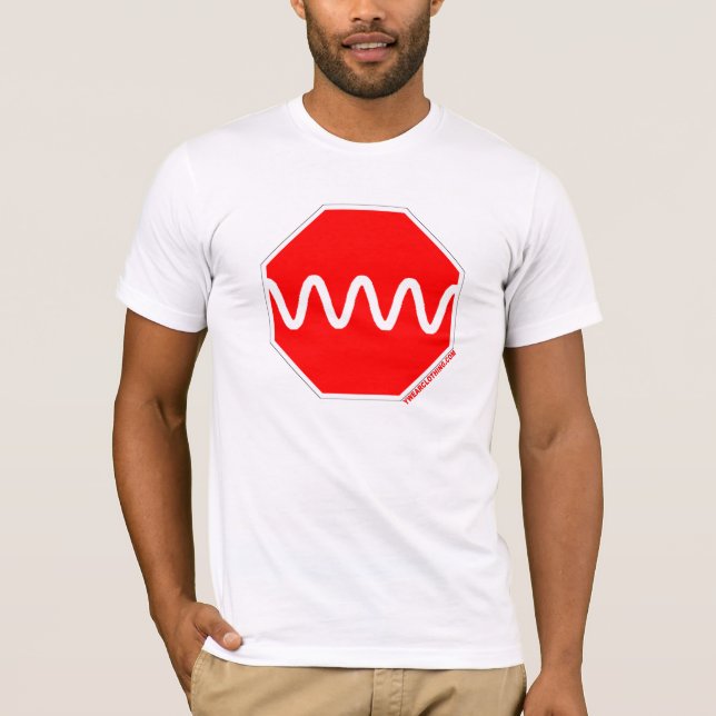 stop sine T-Shirt (Front)