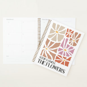 Stop & Smell the Flowers Boho Wildflower Planner