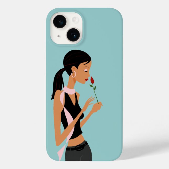 Stop & Smell the Roses Phone Case (Back)