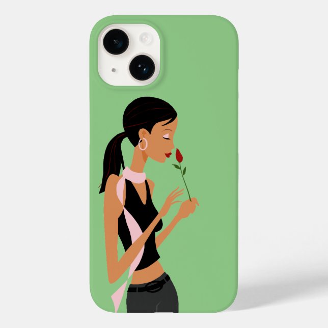 Stop & Smell the Roses Phone Case (Back)