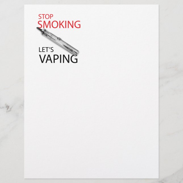 Stop smoking flyer (Front)