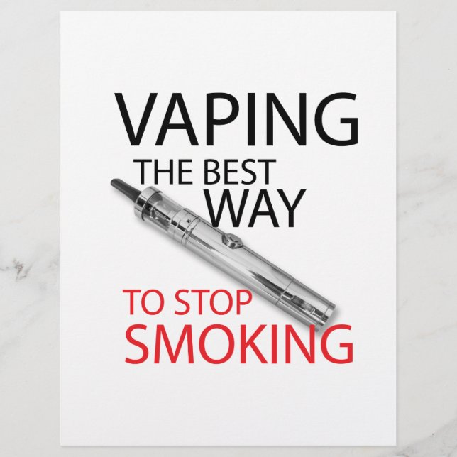 Stop smoking flyer (Front)