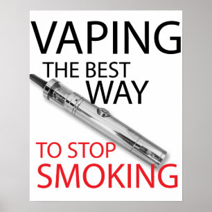 Stop smoking poster